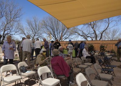 Enjoying the Borderlands Unitarian Universalist Garden